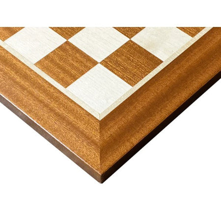 3" Acacia Classic Pieces 15.75" Wide Border Mahogany Board & Slide lid Box -  CHESSMAZE STORE UK 