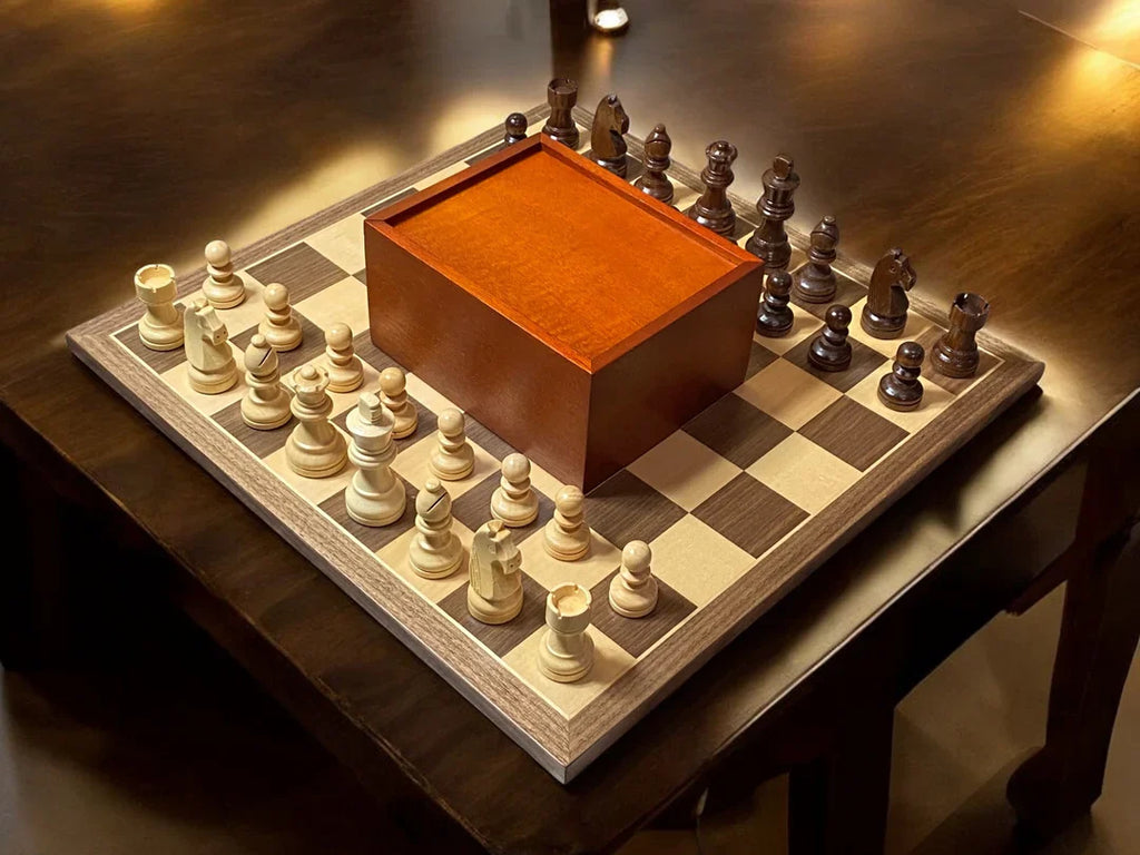 Grandmaster Walnut Chess Set 15.75