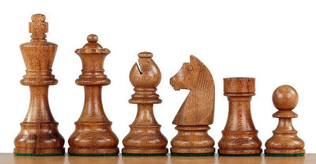 3" Classic Boxwood & Acacia Chess Pieces -  CHESSMAZE STORE UK 