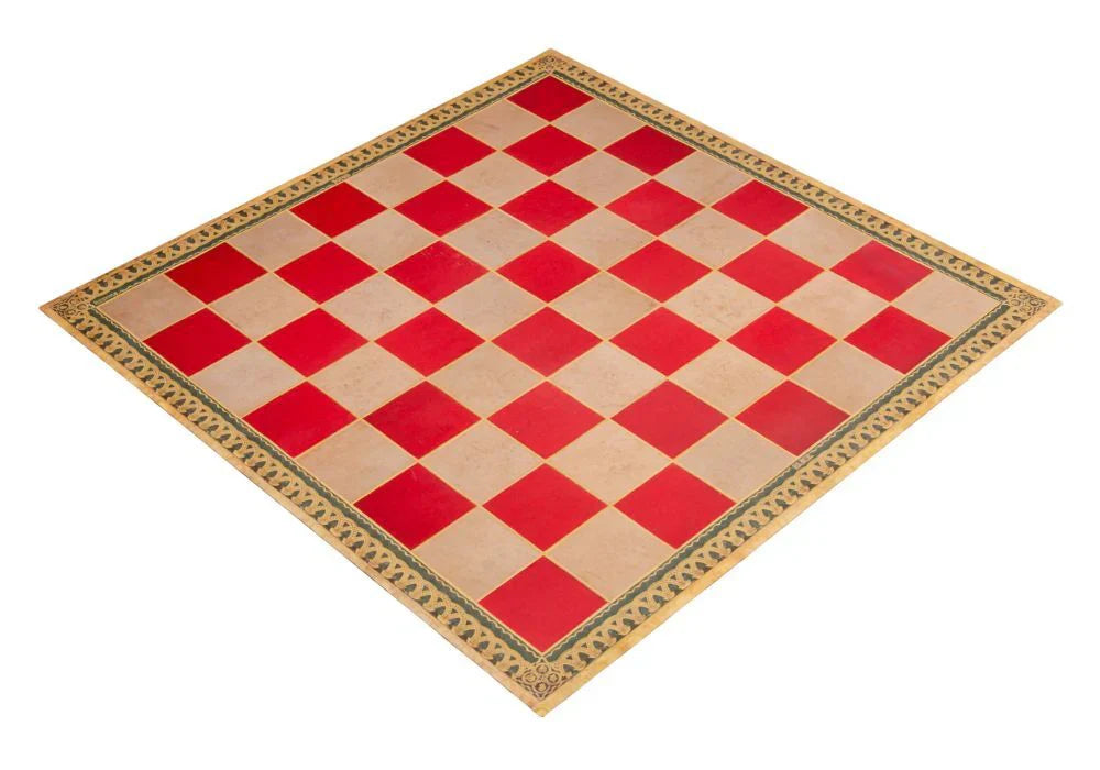 Red Roll up Carton Pierre Mousepad Chess Board - CHESSMAZE STORE UK