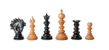 Luxury Hand Carved Chess Pieces - The St Petersburg Savano Ebony Edition -  CHESSMAZE STORE UK 