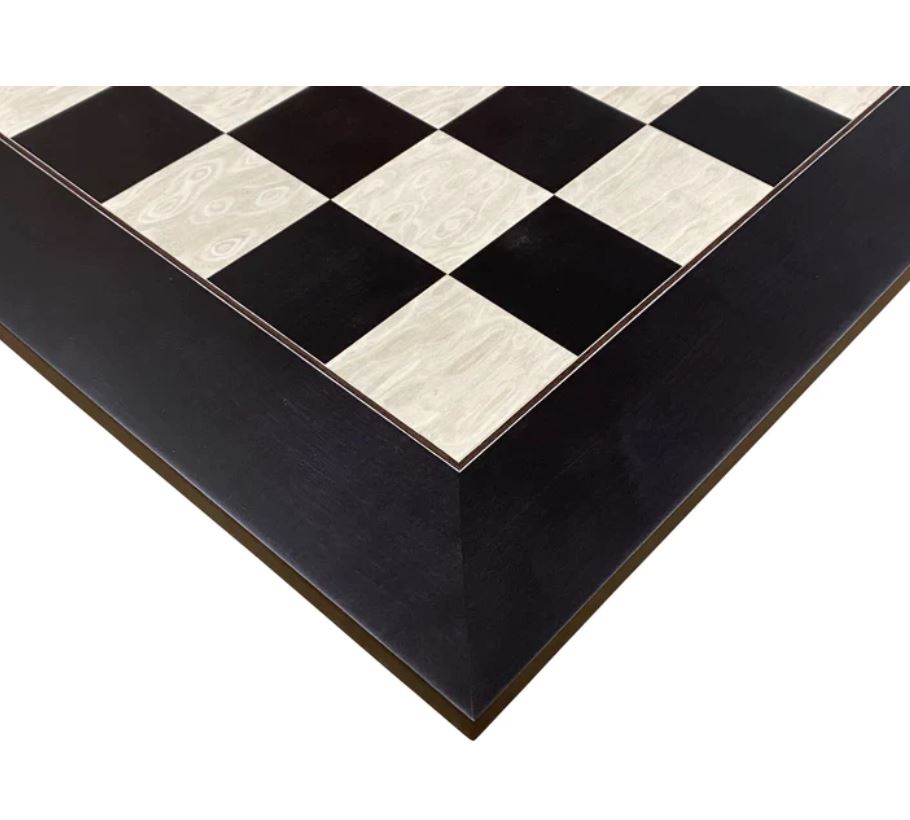 Birdseye Anegre Maple Deluxe Chess Board 19.7