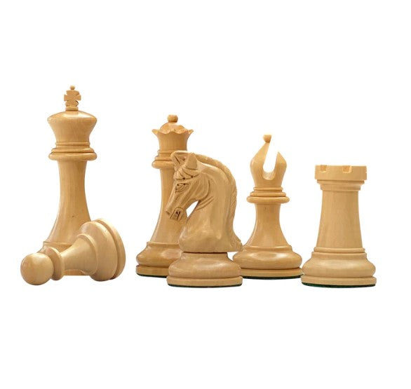 Tristan Imperial Ebony Chess Pieces 3.75