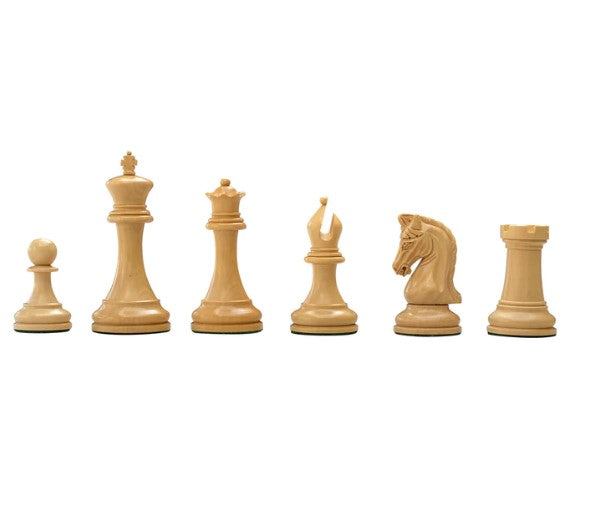 Tristan Imperial Ebony Chess Pieces 3.75