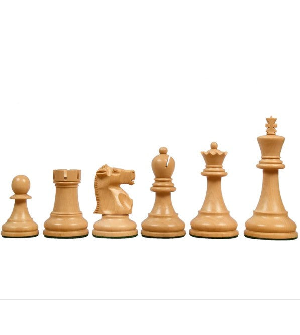 Fischer Black & Boxwood Chess Pieces -  CHESSMAZE STORE UK 