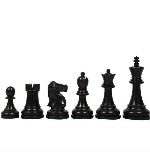 Fischer Black & Boxwood Chess Pieces -  CHESSMAZE STORE UK 