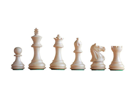 3.5" Queens Gambit Fierce Knight Acacia Chess Pieces -  CHESSMAZE STORE UK 